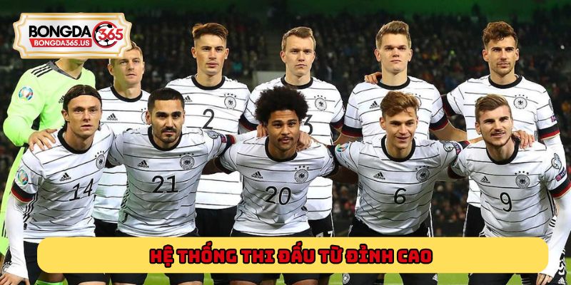 Hệ thống thi đấu từ đỉnh cao với các giải phụ khác