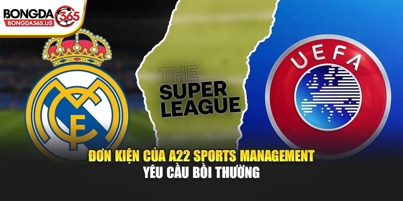 Real Madrid và Super League khởi kiện UEFA và phán quyết CJEU 2023