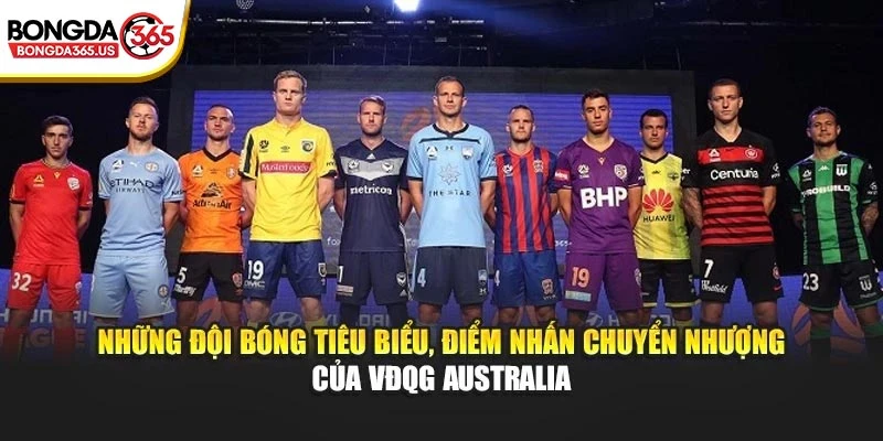 Những đội bóng tiêu biểu, điểm nhấn chuyển nhượng của VĐQG Australia